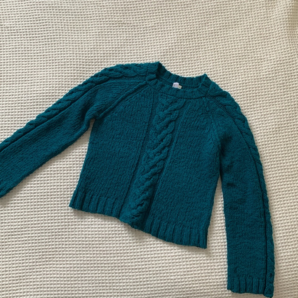 Hand Loomed Sweater - made in Peru Organic cotton